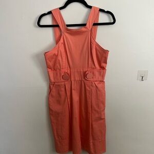 Alyn Paige Vibrant Coral Mini Dress